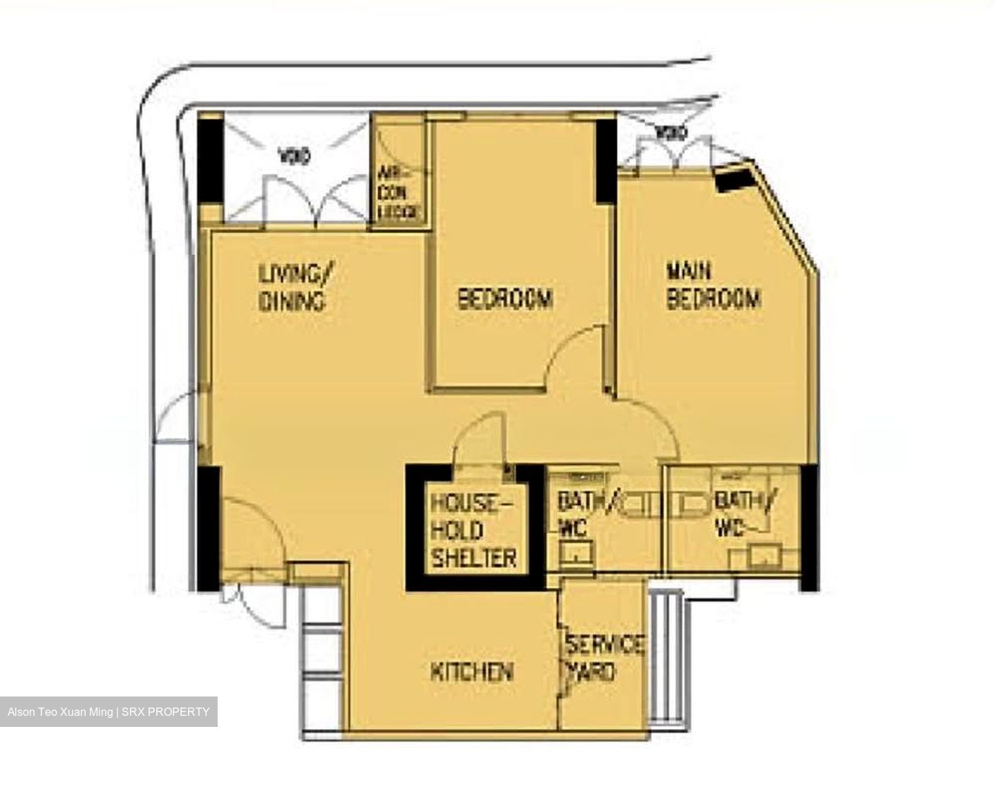 Blk 310A Waterway Terraces II (Punggol), HDB 3 Rooms #528193191